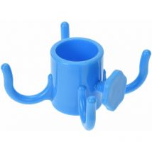ProGarden Haken für Gartenschirm – 4 Haken – strapazierfähiger Kunststoff – 13 cm x 16,5 cm – ideal für Gartenpartys