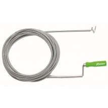 Haken-Spülbeckenreiniger - 10 m - 20 mm Kopf - RIBIMEX - PRFD100C