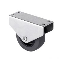 Ruedas Alex - Roue sous meuble en caoutchouc Mod.Haki D-25 - haki - Roue superposée sans frein pour sous meuble