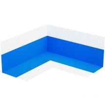 Dichtecke Innenecke 120mm – Abdichtung für Badezimmer, Küchen, Balkone – frostbeständig, elastisch, blau