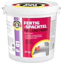 Fertigspachtel Füll Und Finish perfect Weiß F01 - 25KG - Halbau