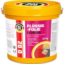 Flüssigfolie Extreme Badabdichtung Dichtmembran Dichtfolie D02 - 25KG - Halbau