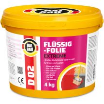 Flüssigfolie Extreme Badabdichtung Dichtmembran Dichtfolie D02 - 4KG - Halbau