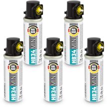 HALBAU Gaskartusche 80mm 40ml Fuel Cell Ersatzgas für Stiftnagler HB34 - 5 St.