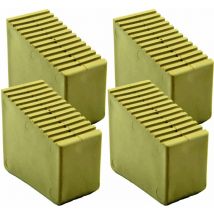 Gummifüße Für Holzstehleitern 3-8 Sprossen Kleine Hb40 - 4 St. - Halbau