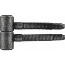 Einbohrband Für Futtertüren, 16 Mm, Stahl Schwarz - Halcö