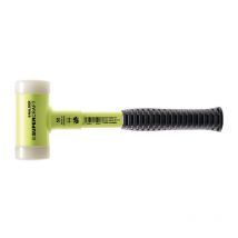 Martillo de cara blanda supercraft L.295mm cabeza-D.30mm sta nailon duro irrompible blanco Halder