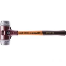 HALDER SIMPLEX Mallet Metallo morbido con corpo in ferro malleabile e manico in legno - D=60 mm - 3009.060