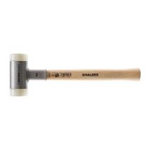 Martello a faccia morbida supercraft L.300mm testa-D.20mm hickory nylon duro antirinculo bianco