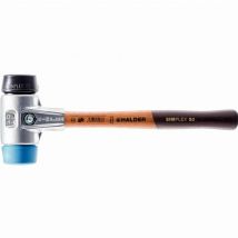 Halder - simplex maza tpe blando / tpe blando con carcasa de aluminio y mango de madera - D=60 mm - 3112.060