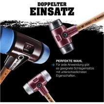 Halder Schonhammer simplex Gummi 40mm