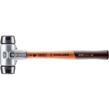 Halder simplex Schonhammer ø 40 mm Gummi mit Aluminiumgehäuse