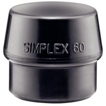 Halder norm+technik - Tassello in gomma dura per mazza simplex