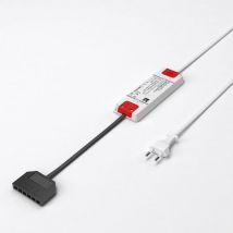 Evg 12VDC 0-40W incl.6-fach Vert. 200-240V,50/60Hz 2m efs - Halemeier
