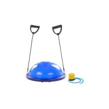 FFITNESS – Palla Bosu con Elastici – Diametro 60 cm, Altezza 25 cm, Peso 4,7 kg – Pompa e Corde Incluse