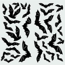 Stickers Muraux Halloween Chauve-Souris