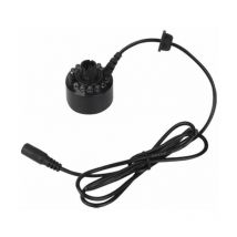 Tigrezy Halloween Smoke Fog Machine Brume Diffuseur,Machine à Brouillard Brumisateur Eau Fontaine,Led Chaudron Sorcière Appareil à Fumée Couleur
