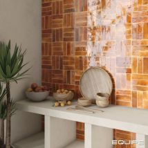 Faïence - hanoi - hanoi burnt red - 6,5X20