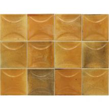 Faïence - hanoi - hanoi caramel - 10X10 arco