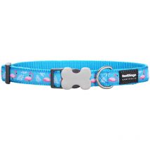 Halsband Rd 20 Mm X 30-47 Cm - Flamingo Türkis
