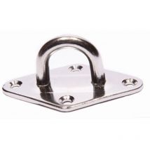 Halte-Öse 8mm Edelstahl AISI 316, zur Wandmontage