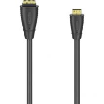 Hama - 00205167 hdmi Câble adaptateur [1x hdmi femelle - 1x connecteur mini hdmi] noir 10 cm