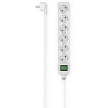 Hama - 00223008 Multipresa con interruttore Bianco Schuko 1 pz.
