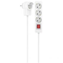 Hama - 00223081 Multipresa con interruttore Bianco Schuko 1 pz.