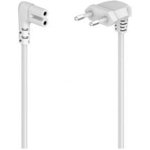 00223285 alimentation Cordon électrique blanc 5 m - Hama