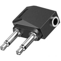 Adapter audio 35 buchse - 2x 35 stecker 55571739 55571739 55571739 55571739 55571739 - Hama