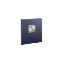 Album photo livre "Fine Art", 29 x 32 cm, 50 pages blanches, bleu (2118) - Hama