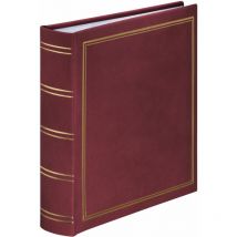 Album photo Londres, pour 200 photos au format 10 x 15 cm, bordeaux (00007165) - Hama