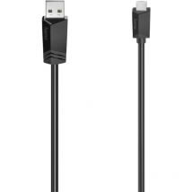 Hama - Cavo usb usb 2.0 Spina USB-Micro-B, Spina usb-a 0.75 m Nero 00200607