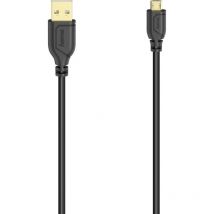Hama - Câble usb usb 2.0 usb-a mâle, USB-Micro-B mâle 0.75 m noir 00200610