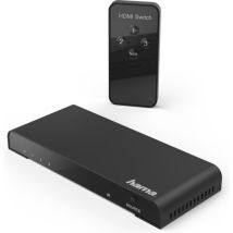 Umschalter HDMI 3x1 4K – Hama – Aluminiumgehäuse