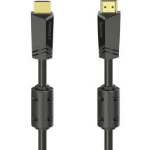 Hama - Câble hdmi haute vitesse, f. mâle - f. mâle, 4K, Ether., doré, 10,0 m (00205009)