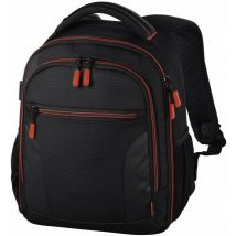 Sac à dos de caméra/appareil photo Miami, 150, noir/rouge (139856) - Hama