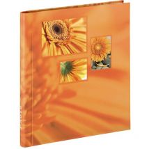 Hama - Album Porta Foto Autoadesivo Singo, 20 Pagine 28x31 cm, Colore Arancio, Arancione