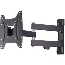 Tv Wandhalterung Schwenkbar, Neigbar (19 - 48 Zoll tv Halterung für Fernseher bis zu 20 kg, max. 200x200, Ausziehbare Fernsehwandhalterung inkl.