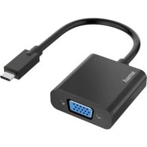 Hama USB 2.0 Adaptateur [1x VGA femelle - 1x USB-C mâle]