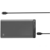 00200012 Batteria Portatile Ioni Di Litio 26800 Mah Antracite - Hama