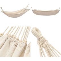 Hamac 260x150 cm Crème - hamac - hamacs - Home & Living - Crème