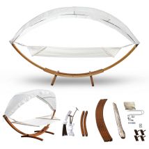 Hamac avec support Hamac de bateau résistant aux intempéries Hamacs de jardin 415cm