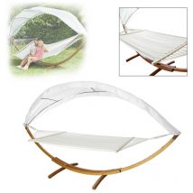 Hamac avec support Relax barres d'écartement Hamacs résistant aux intempéries mobile Siège suspendu jusqu'à 200kg Outdoor 415cm