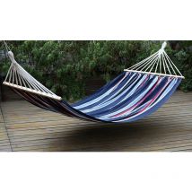 Salone - Hamac double avec planche en bois cm.150x200 mobilier d'extérieur de jardin - Salon