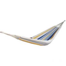 Hamac Detente - Hamac double rayé bleu