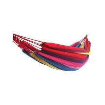 Hamac Detente - Hamac double Rayé Rouge