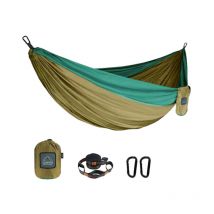 Tonchean - Hamac extérieur en nylon parapluie tissu anti-renversement champ installation rapide camping balançoire hamac portant 300 kg