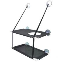 Jormftte - Hamac Fenêtres Siège Chat Gain de place Lit pour chat monté sur fenêtre Perchoir de sécurité durable pour chat avec ventouses Convient