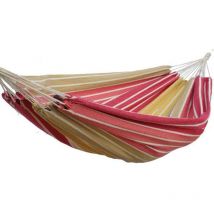 Hamac Detente - Hamac simple beige et rose